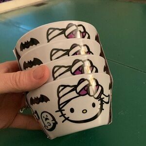 Hello Kitty Halloween dip bowls